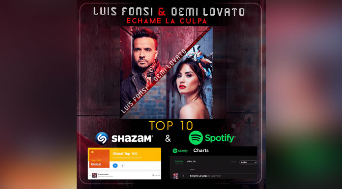 Luis Fonsi y Demi Lovato #1 en la Lista Latin Airplay de Billboard