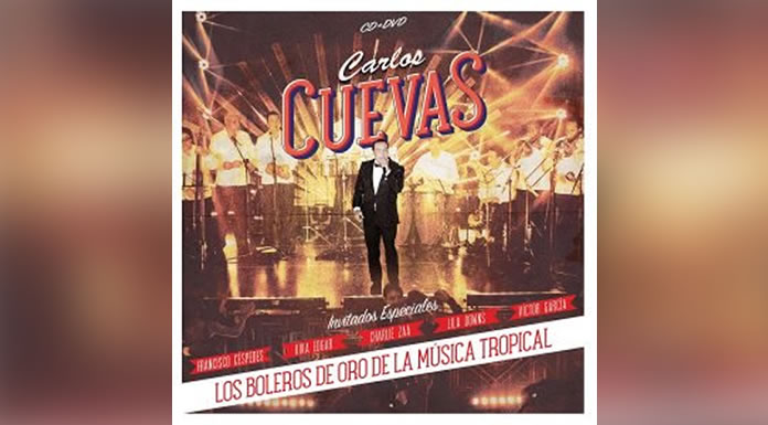 Recibe Carlos Cuevas Disco De Oro Por ''Los Boleros De Oro De La Música Tropical''