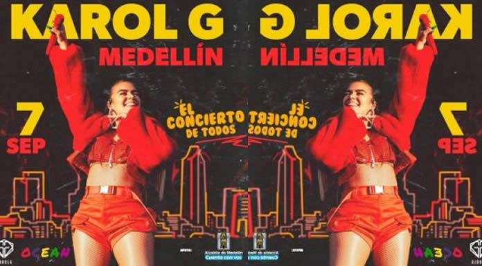 Karol G Anuncia Concierto Especial De Su "Ocean Tour" En Medellín, Colombia