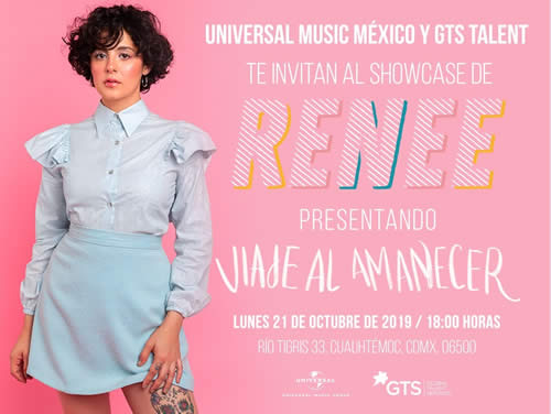 Renee Presenta Su Nuevo Álbum "Viaje Al Amanecer"