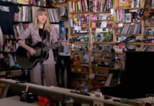 Taylor Swift Se Presentó Guitarra Y Voz En Un Tiny Desk Concert