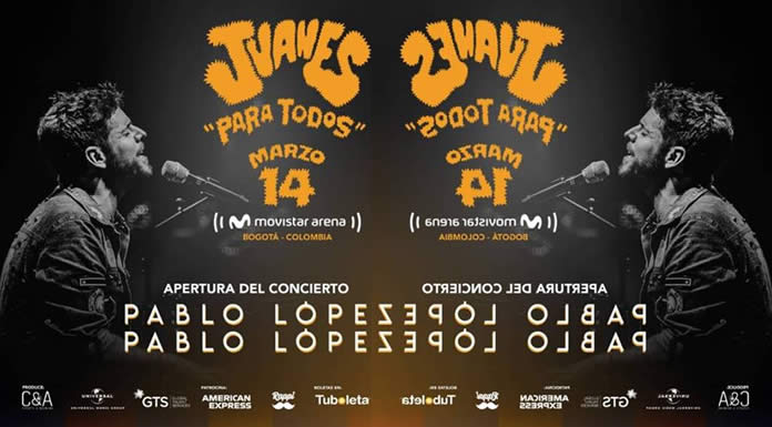 Pablo López Actuará Con Juanes En Bogotá