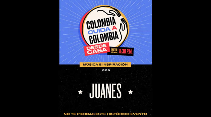 Juanes Se Une Al Concierto "Colombia Cuida Colombia"