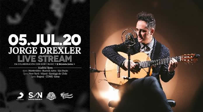 Jorge Drexler Realizará Concierto En Live Stream Este Domingo Desde Madrid