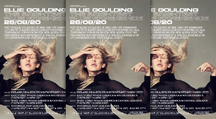 El Show @ Live Now The Brightest Blue Experience De Ellie Goulding Abre Taquilla