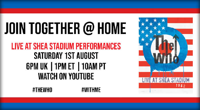 The Who Lanza "Join Together @ Home" Una Serie De Presentaciones A Través De YouTube