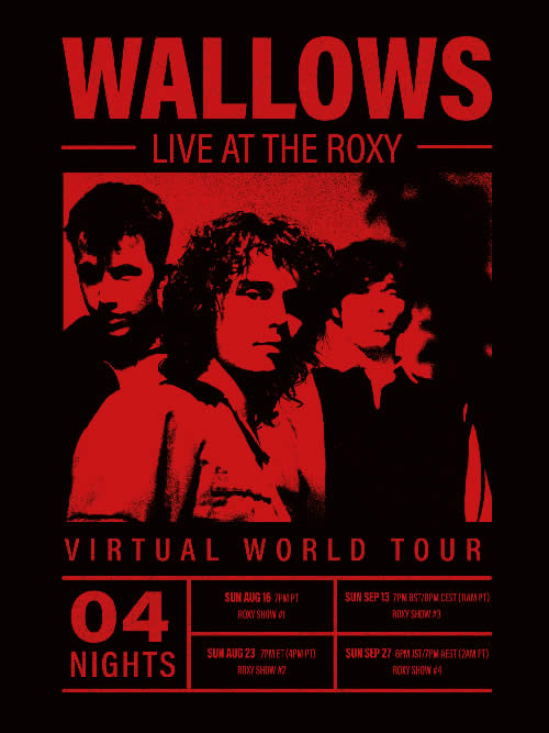 Wallows Presenta Su Gira Virtual De Cuatro Noches En Vivo Desde El Roxy De Los Angeles