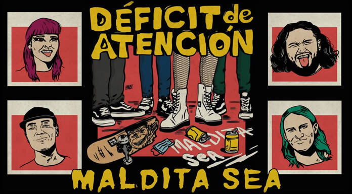 Déficit De Atención Estrena Su Nuevo Álbum "Maldita Sea"