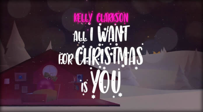 Kelly Clarkson Presenta El Video Lírico De Su Sencillo "All I Want For Christmas Is You"