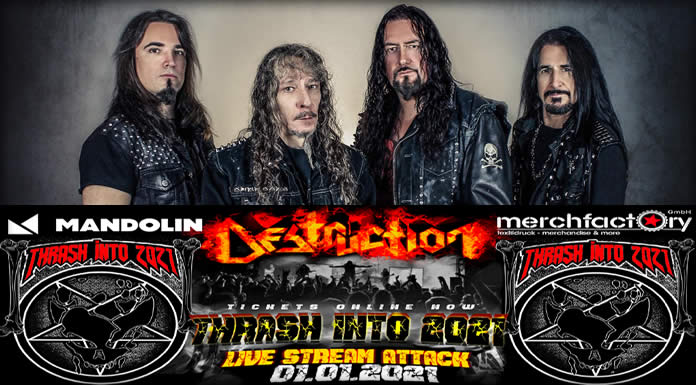 Destruction Presentará Su "Live Stream Attack" Este Viernes