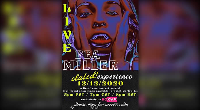 Recordatorio Del Livestream De Bea Miller “The elated! Experience” Mañana 12 De Diciembre Recordatorio Del Livestream De Bea Miller "The elated! Experience" Mañana 12 De Diciembre