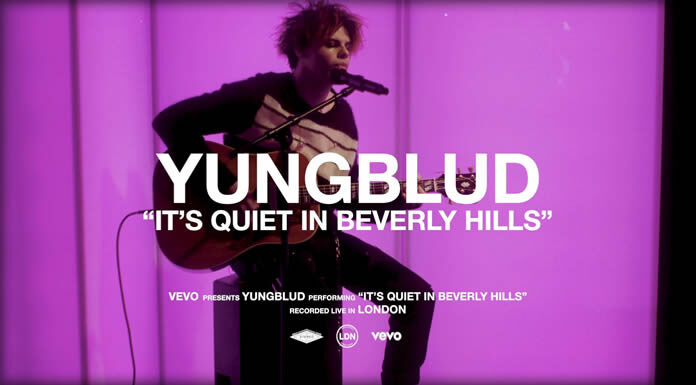 YUNGBLUD Presenta El Vevo Studio Performance De Su Sencillo “It’s Quiet In Beverly Hills” YUNGBLUD Presenta El Vevo Studio Performance De Su Sencillo “It's Quiet In Beverly Hills”