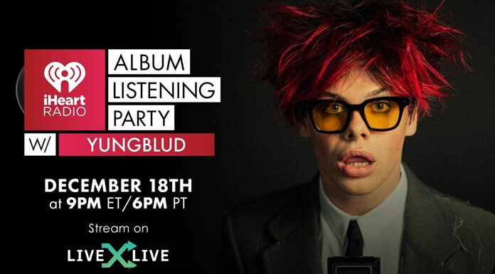 YUNGBLUD Te Invita A Escuchar Con Él Su Álbum “Weird” En Una Fiesta Online En Vivo ¡Únete Ahora! YUNGBLUD Te Invita A Escuchar Con Él Su Álbum "Weird" En Una Fiesta Online En Vivo ¡Únete Ahora!