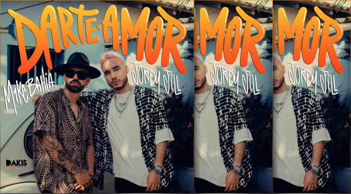 Jordy Jill Y Mike Bahía Presentan Su Nueva Colaboración "Darte Amor"