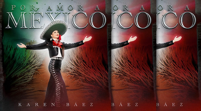 Karen Báez Estrena Su Nuevo Álbum "Por Amor A México"