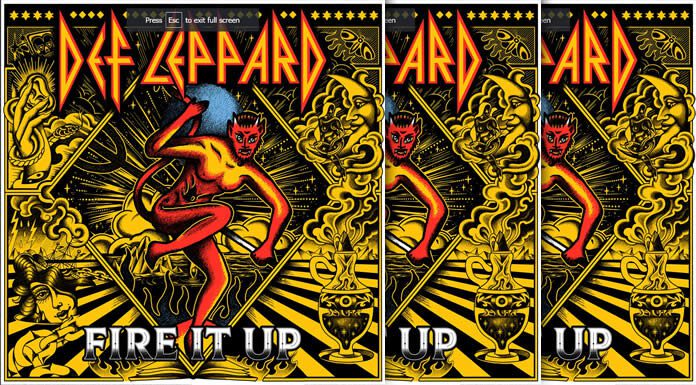 DEF LEPPARD Presenta “Fire It Up” Último Adelanto De Su Próximo Álbum "Diamond Star Halos"