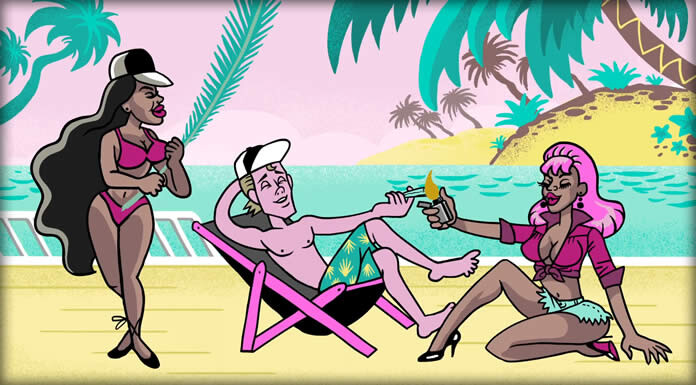 Blag Dahlia Presenta El Video Animado De Su Sencillo: "Contraband" Ft. Mad Twins