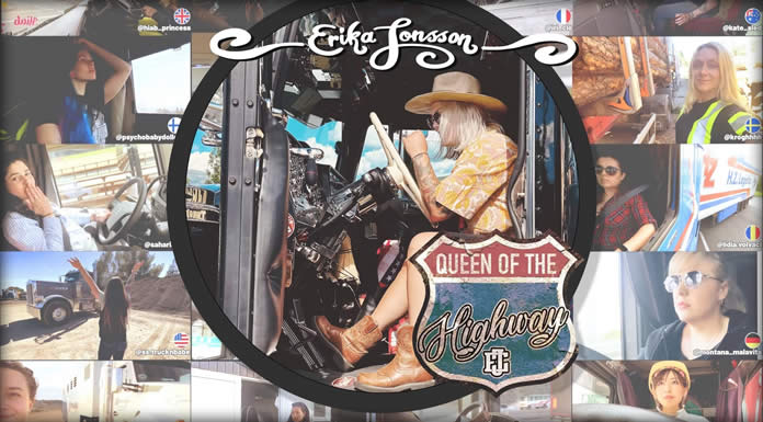 Erika Jonsson Presenta Su Nuevo Sencillo Y Video: "Queen Of The Highway"
